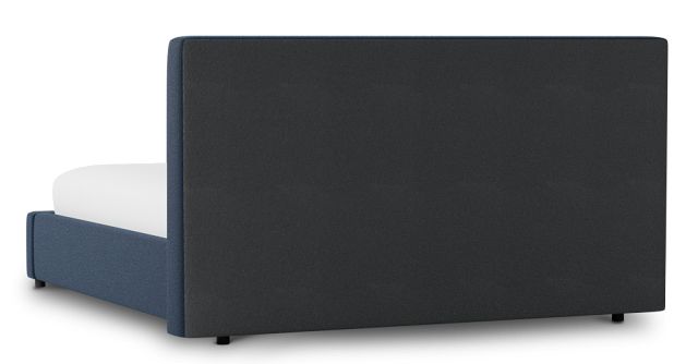 Grayton Elite Navy 44" Upholstered Platform Bed