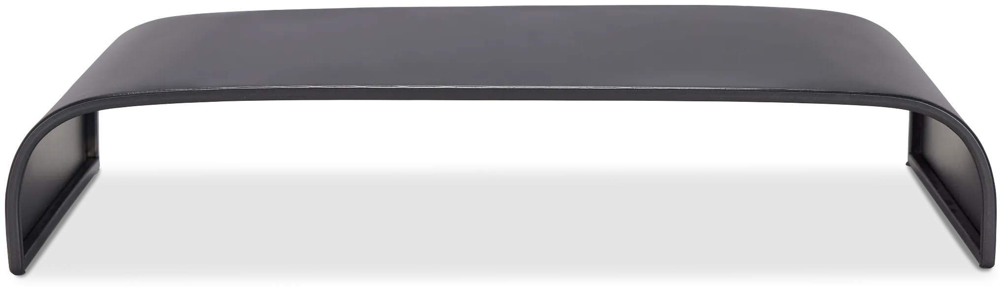 Aries Black Wood Desk Stand