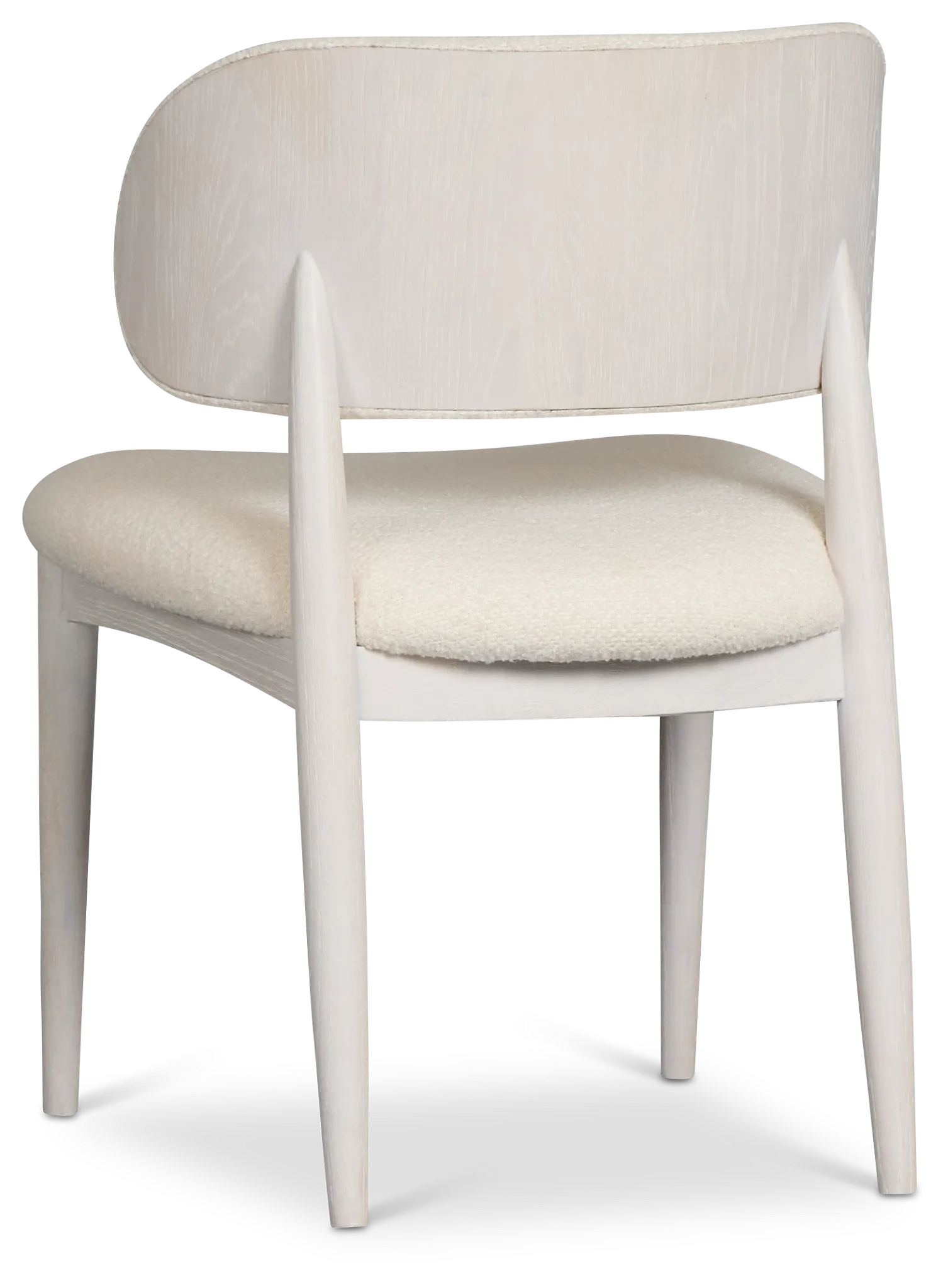 Gables White Upholstered Side Chair