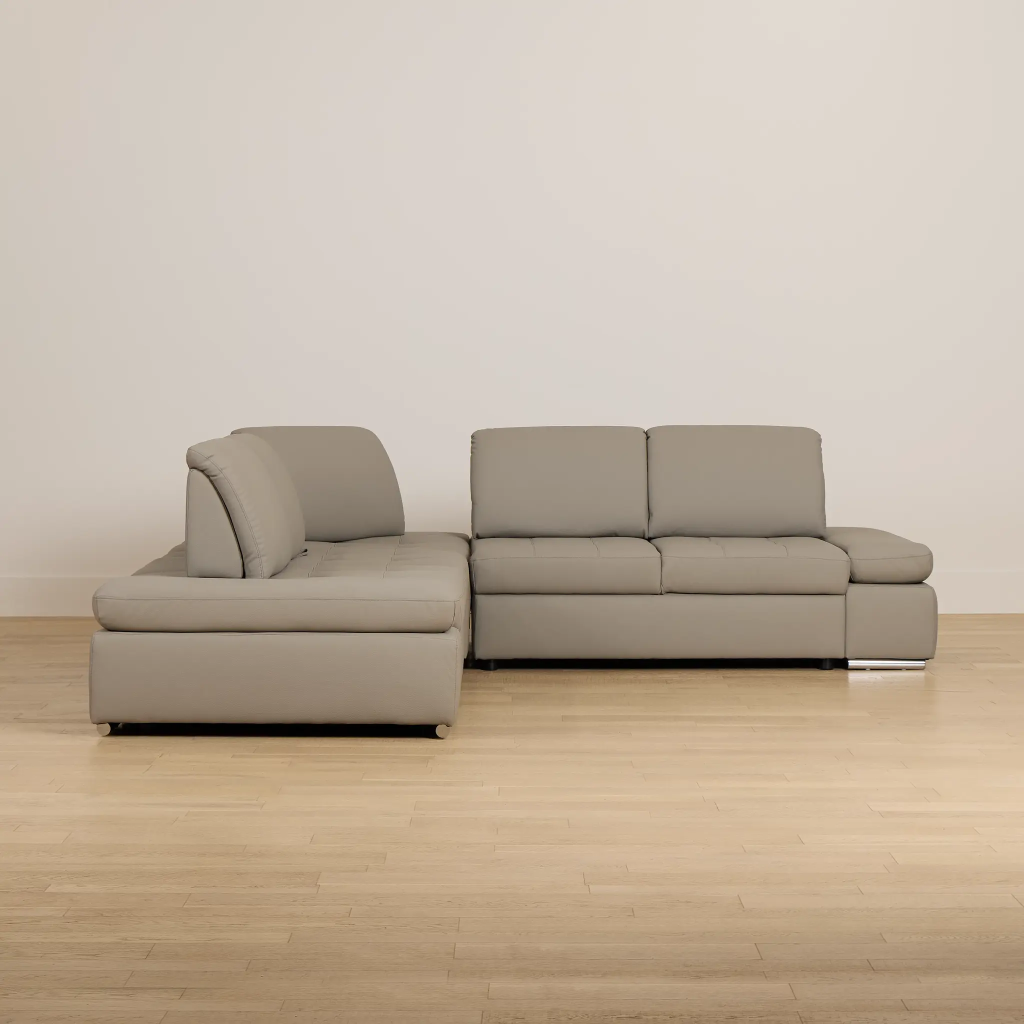 Eden Gray Micro Small Two-arm Sectional Eden Gray Micro Small Two-arm Sectional