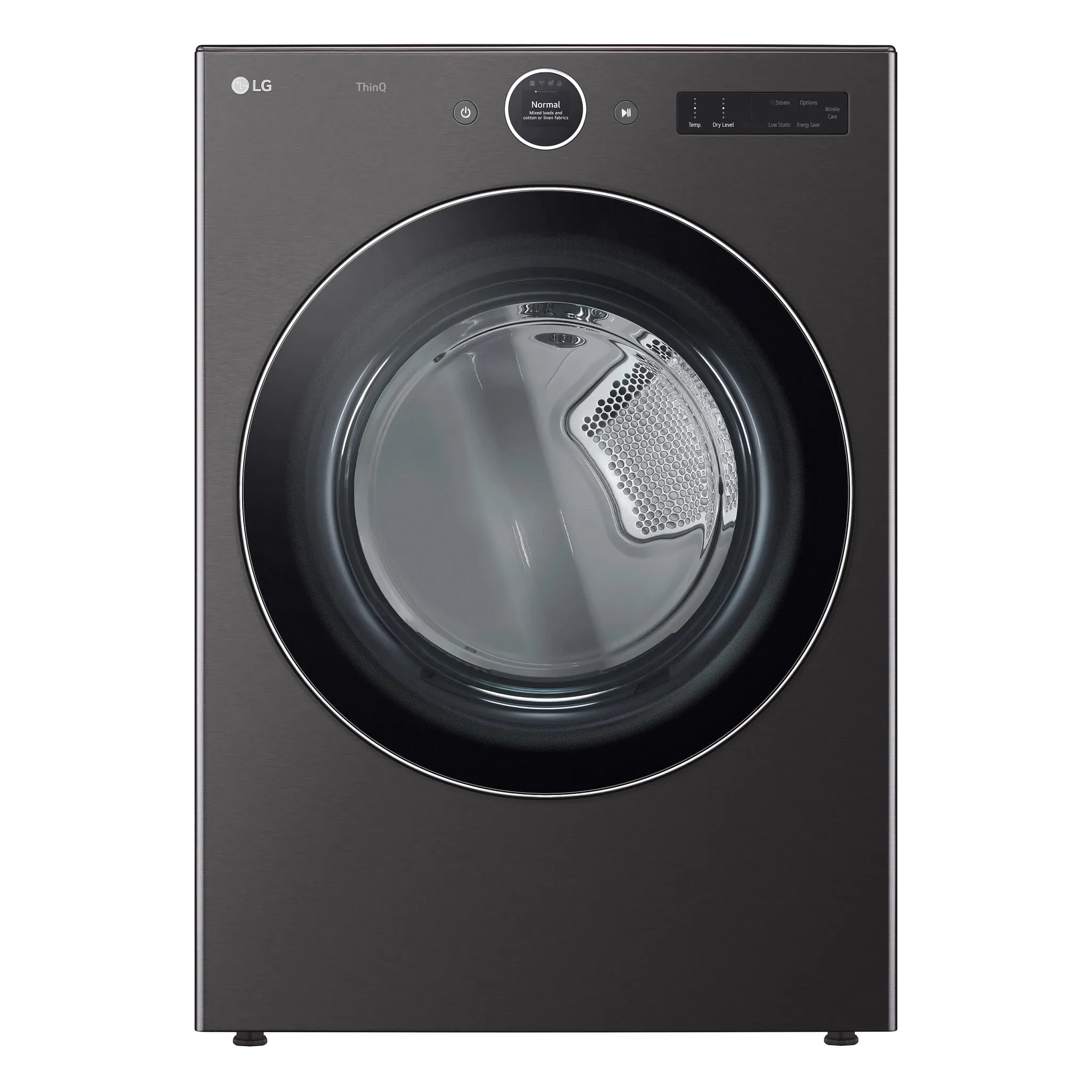 Lg 6700 Series Black Front Load Electric Dryer