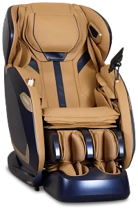 Zen Duo Light Brown Micro Massage Chair