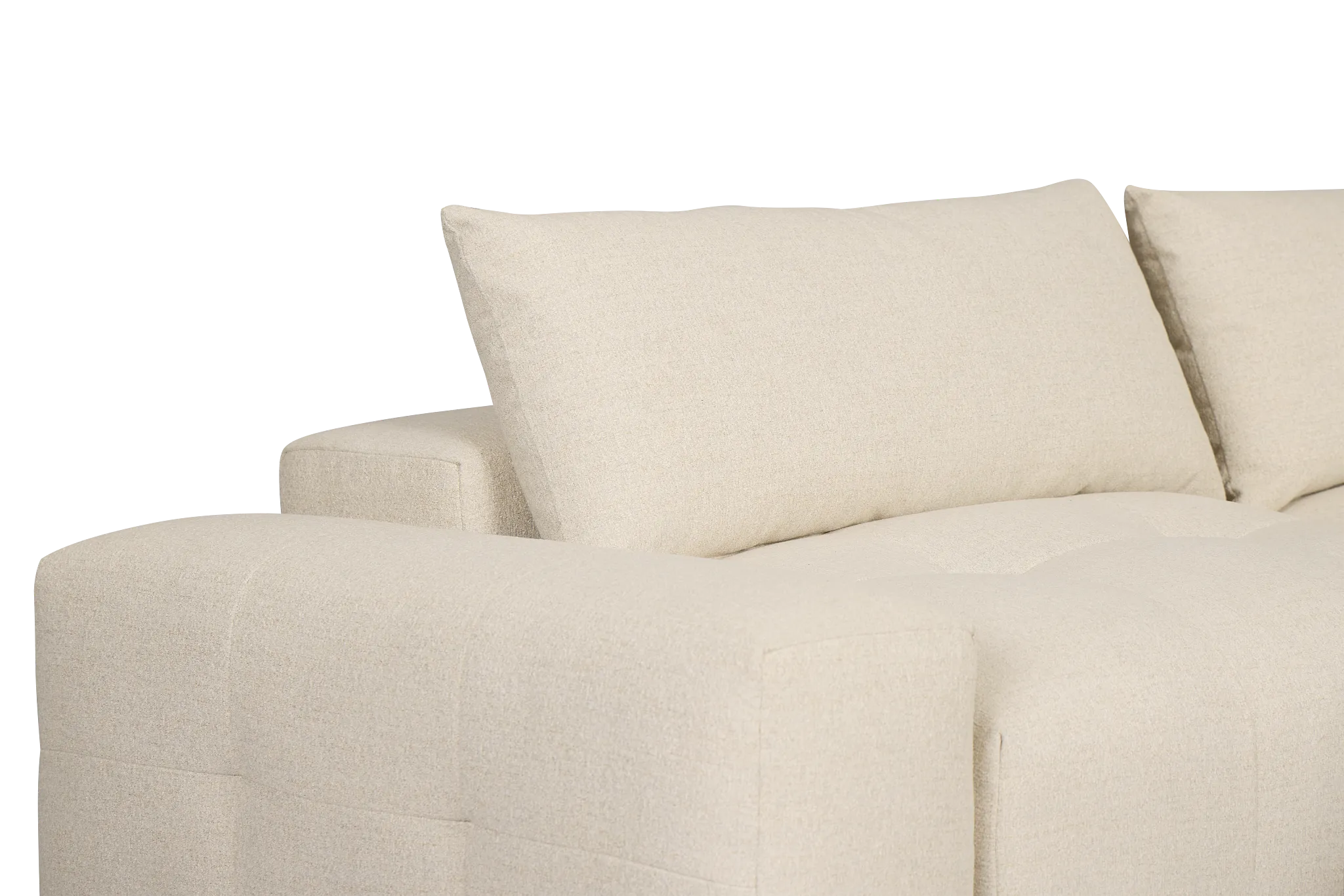 Remi Light Beige Fabric 7-piece Modular Sectional