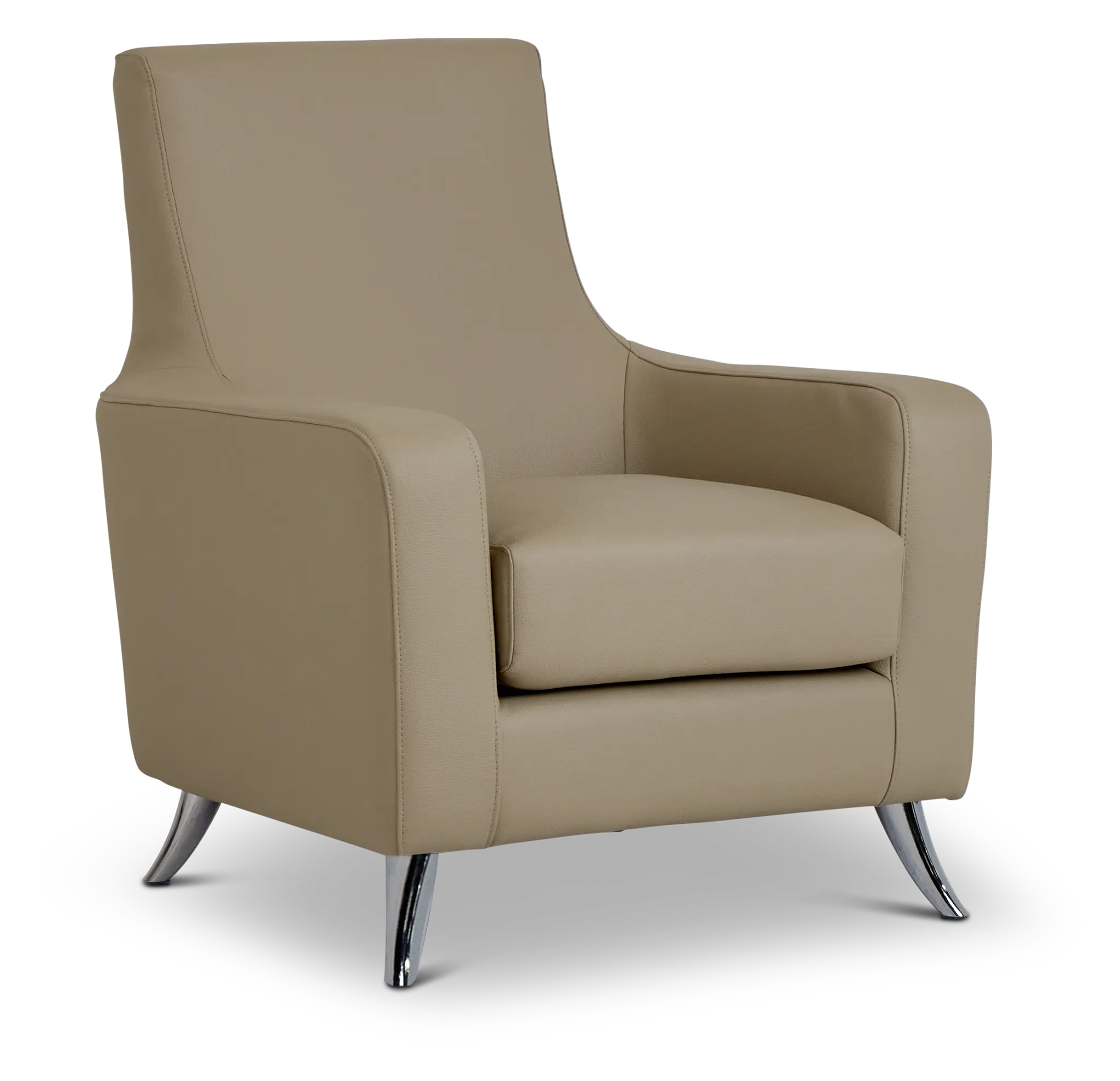 Marquez Taupe Micro Accent Chair Marquez Taupe Micro Accent Chair