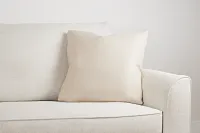 Zeke Beige 20" Accent Pillow