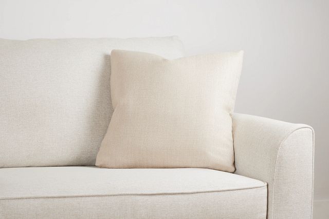 Zeke Beige 20" Accent Pillow