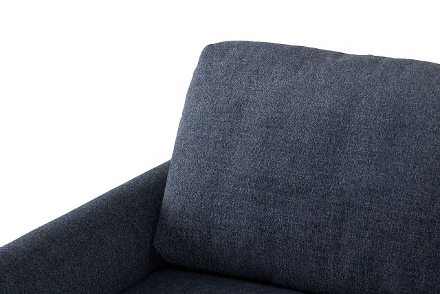 Noah Blue Fabric Left Chaise Sectional