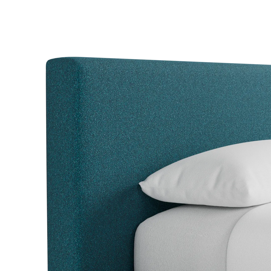 Grayton Elite Teal 44" Upholstered Platform Bed