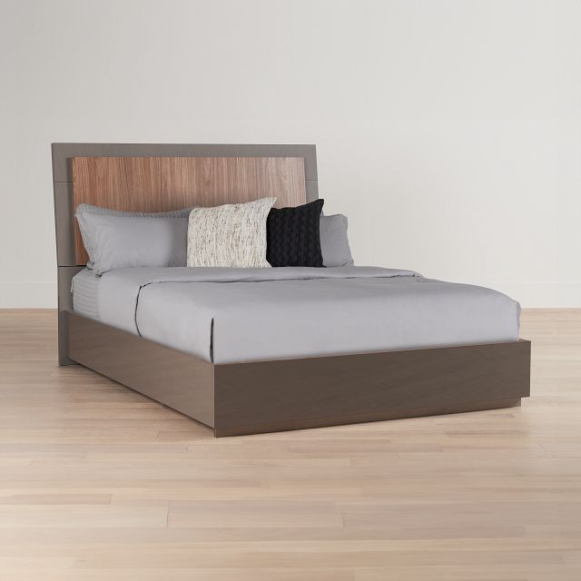 Palermo Two-tone Platform Bed