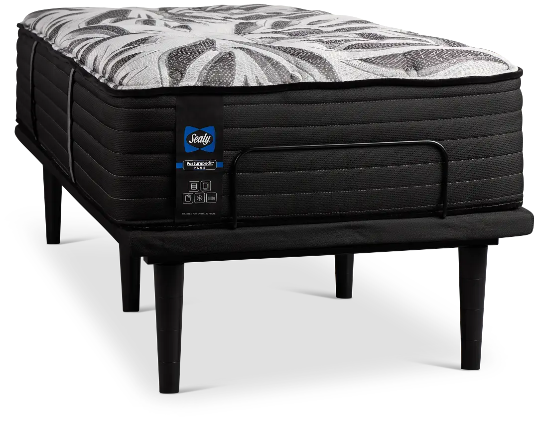 Sealy Posturepedic Plus Exuberant Ii 15" Ultra Plsh Ease Adjustable Mattress Set Sealy Posturepedic Plus Exuberant Ii 15" Ultra Plsh Ease Adjustable Mattress Set