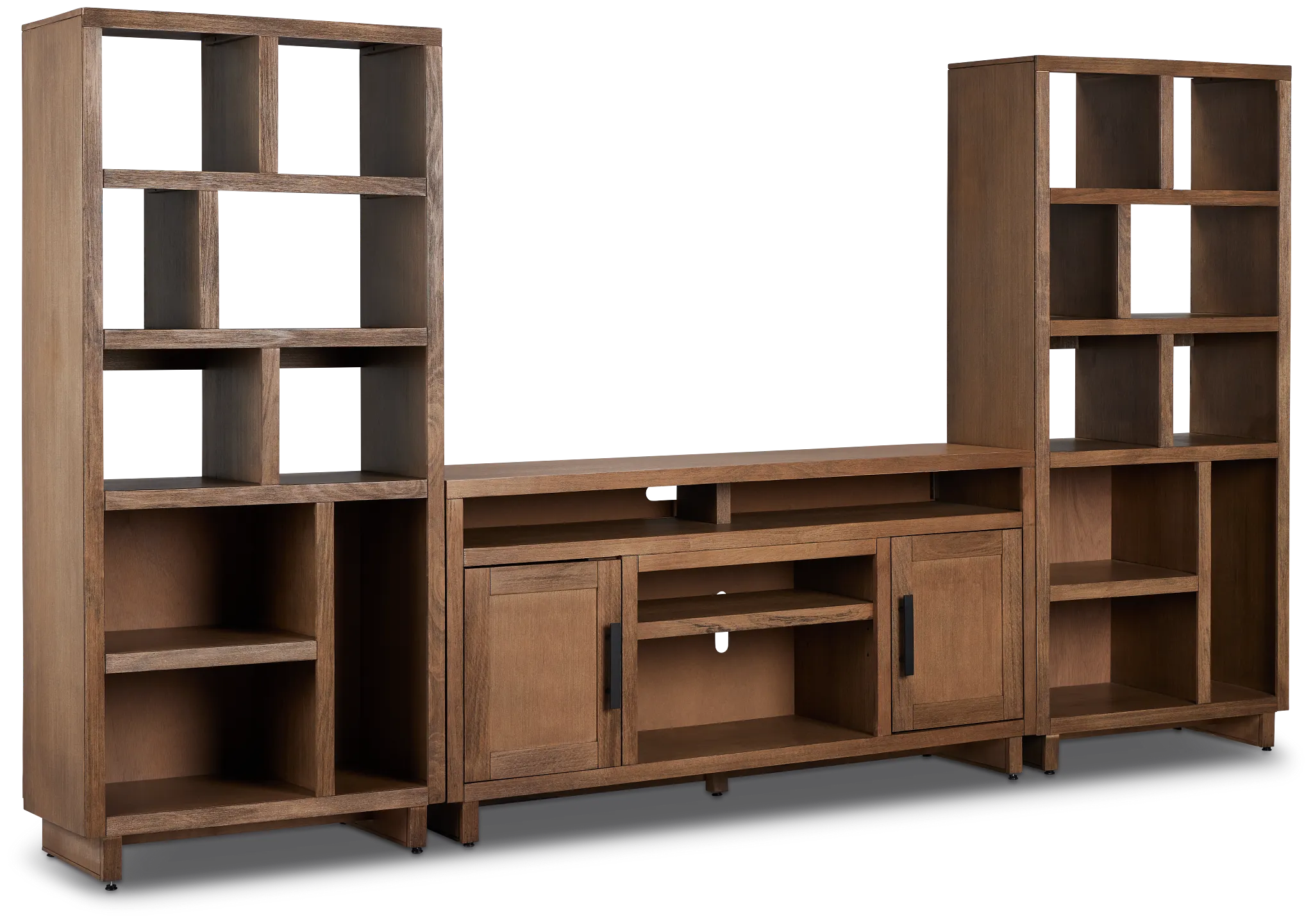 Richmond Light Tone 64" Open Pier Entertainment Wall