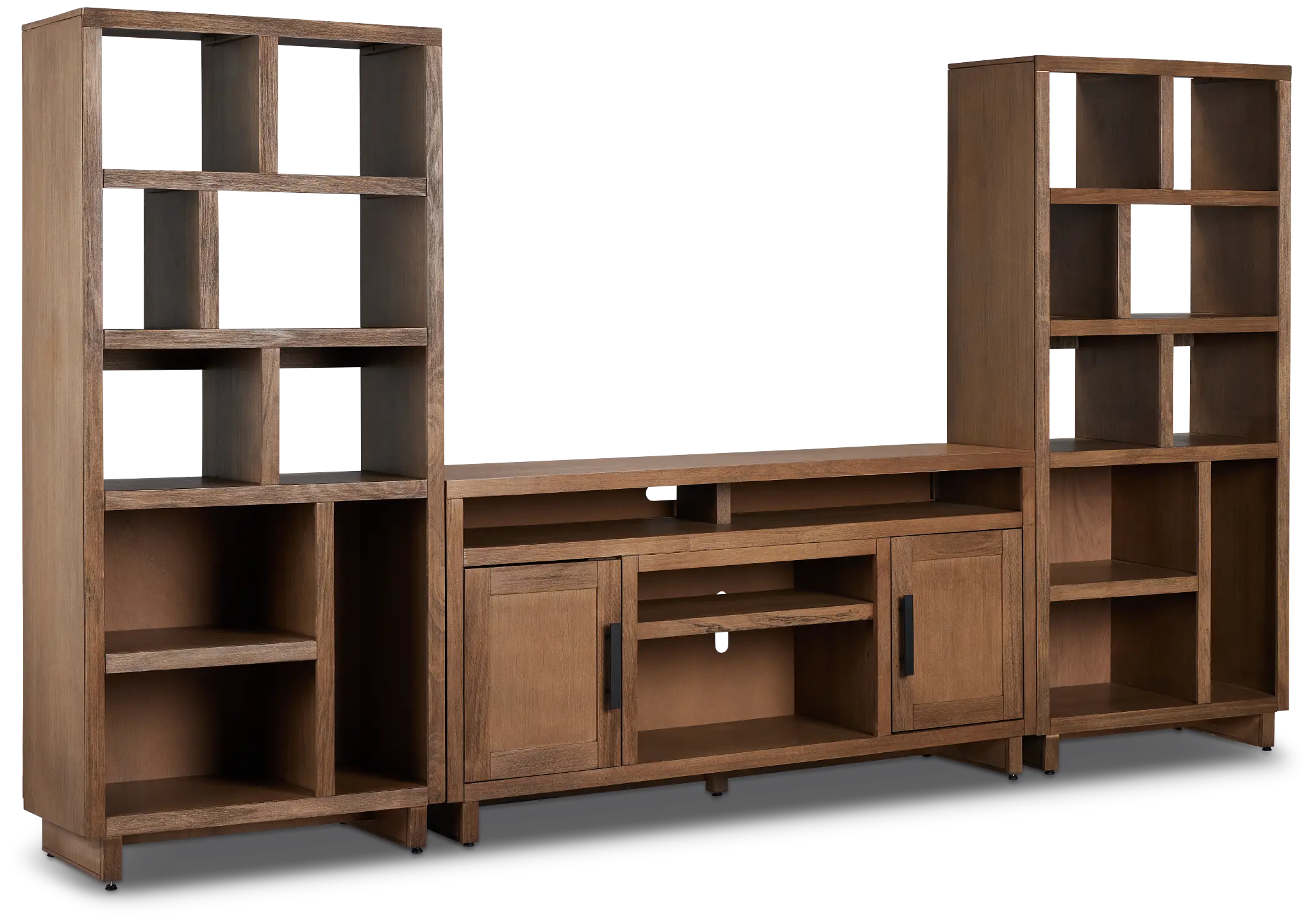 Richmond Light Tone 64" Open Pier Entertainment Wall Richmond Light Tone 64" Open Pier Entertainment Wall