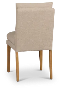 Willow Beige Fabric Upholstered Side Chair