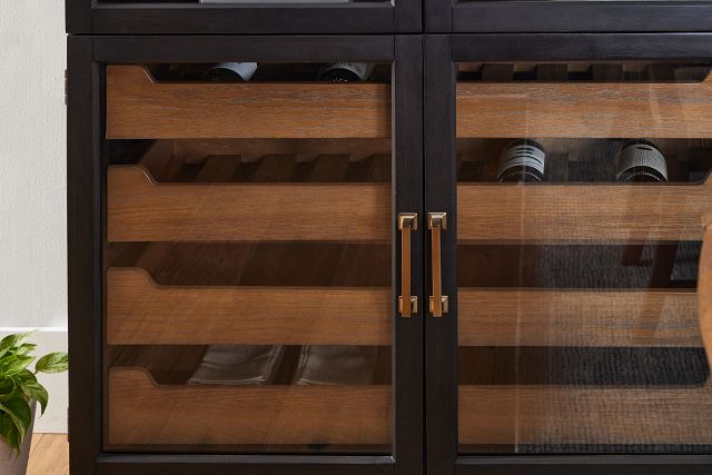 Provo Dark Tone Curio Cabinet
