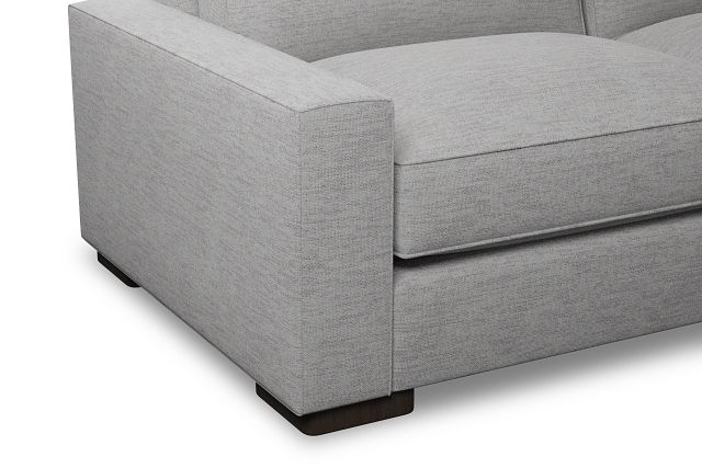 Edgewater Maguire Gray 84" Sofa W/ 2 Cushions