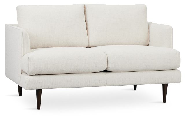 Easton Light Beige Fabric Loveseat