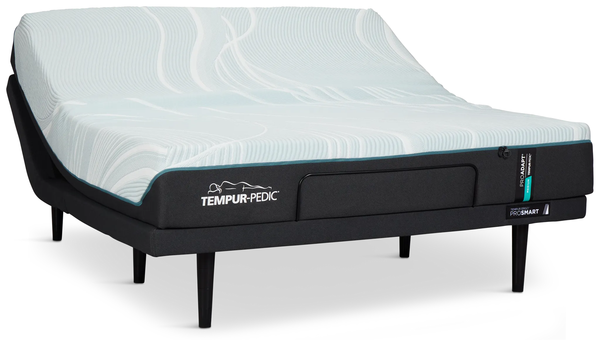 Tempur-pedic Tempur-proadapt Medium Ergo Prosmart Adjustable Mattress Set