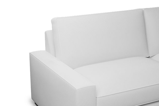 Edgewater Peyton White 96" Sofa W/ 2 Cushions