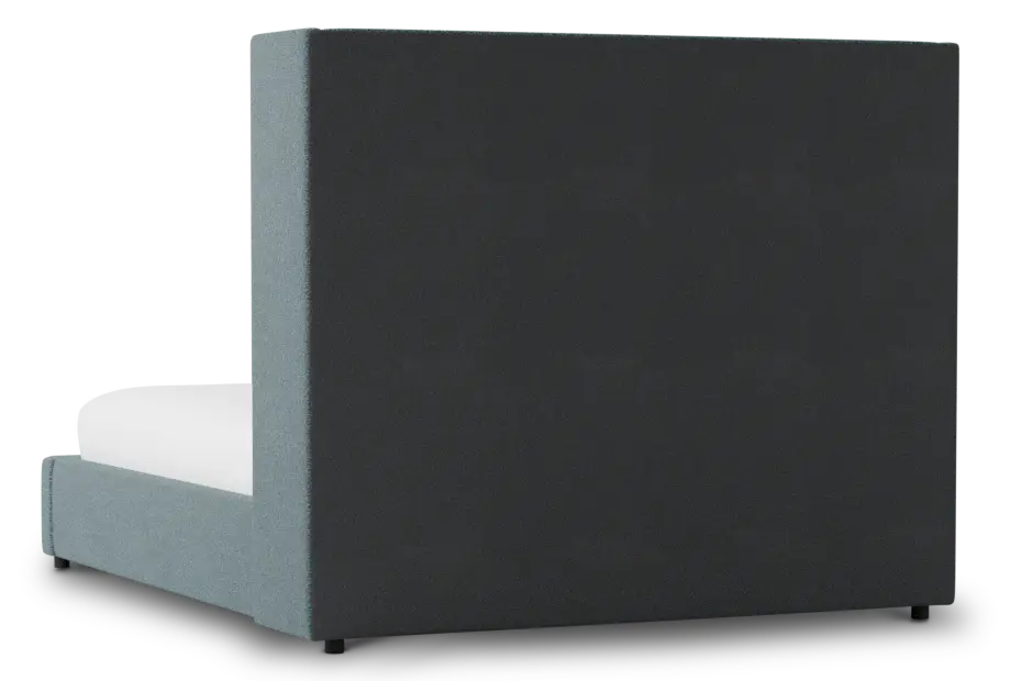 Captiva Sutton Blue 60" Upholstered Shelter Bed Captiva Sutton Blue 60" Upholstered Shelter Bed