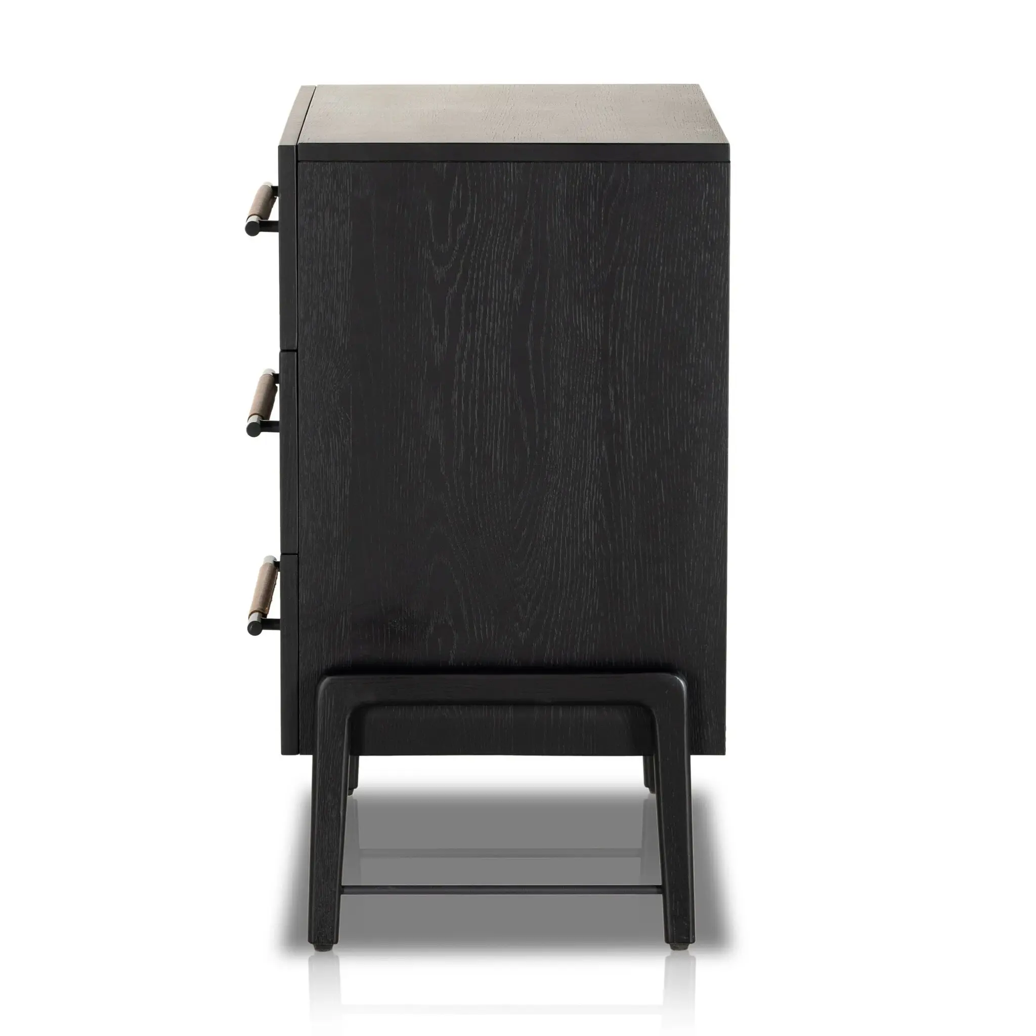 Four Hands Rosedale Black Nightstand Four Hands Rosedale Black Nightstand