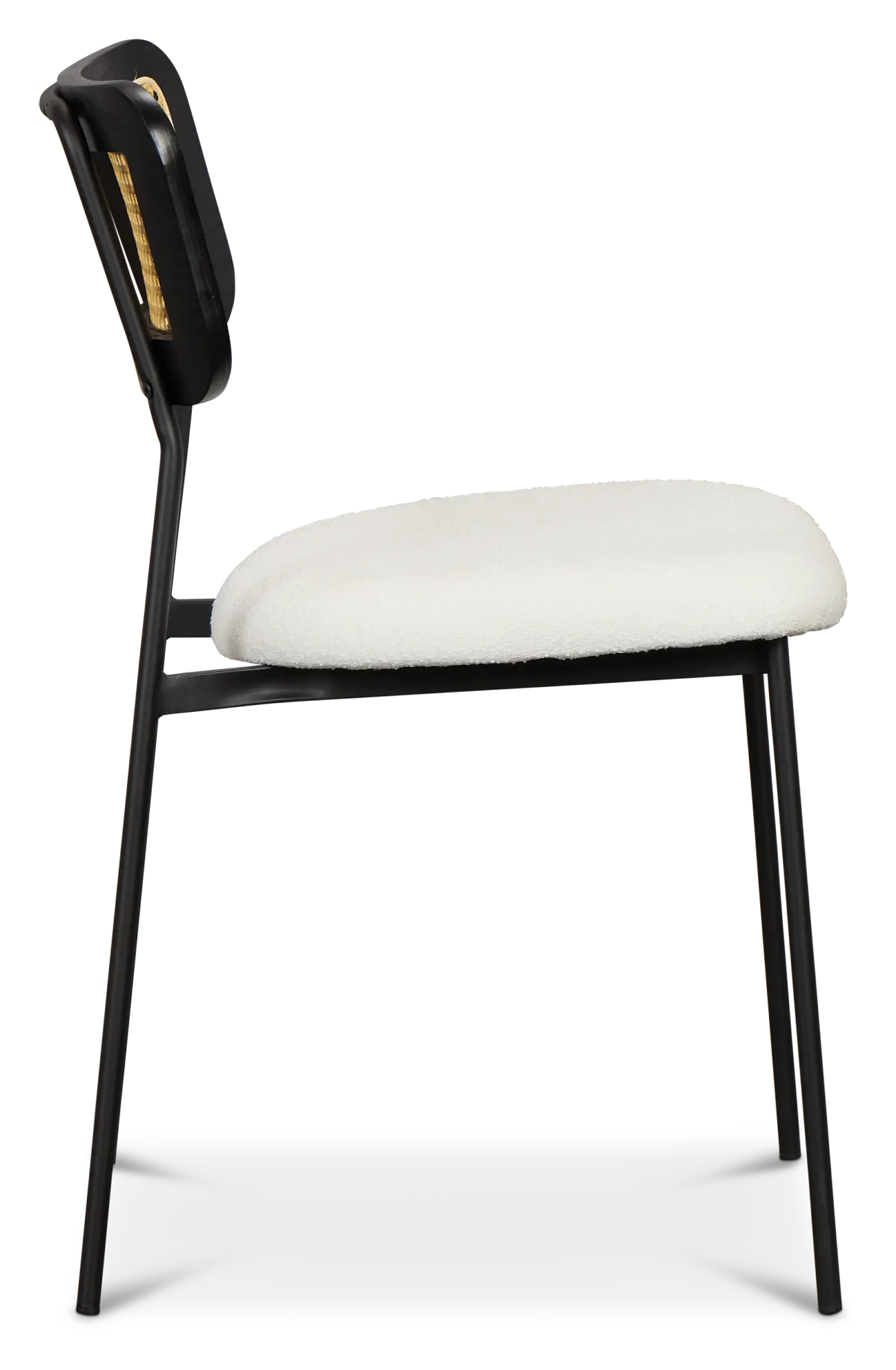 Lynden White Woven Upholstered Side Chair Lynden White Woven Upholstered Side Chair