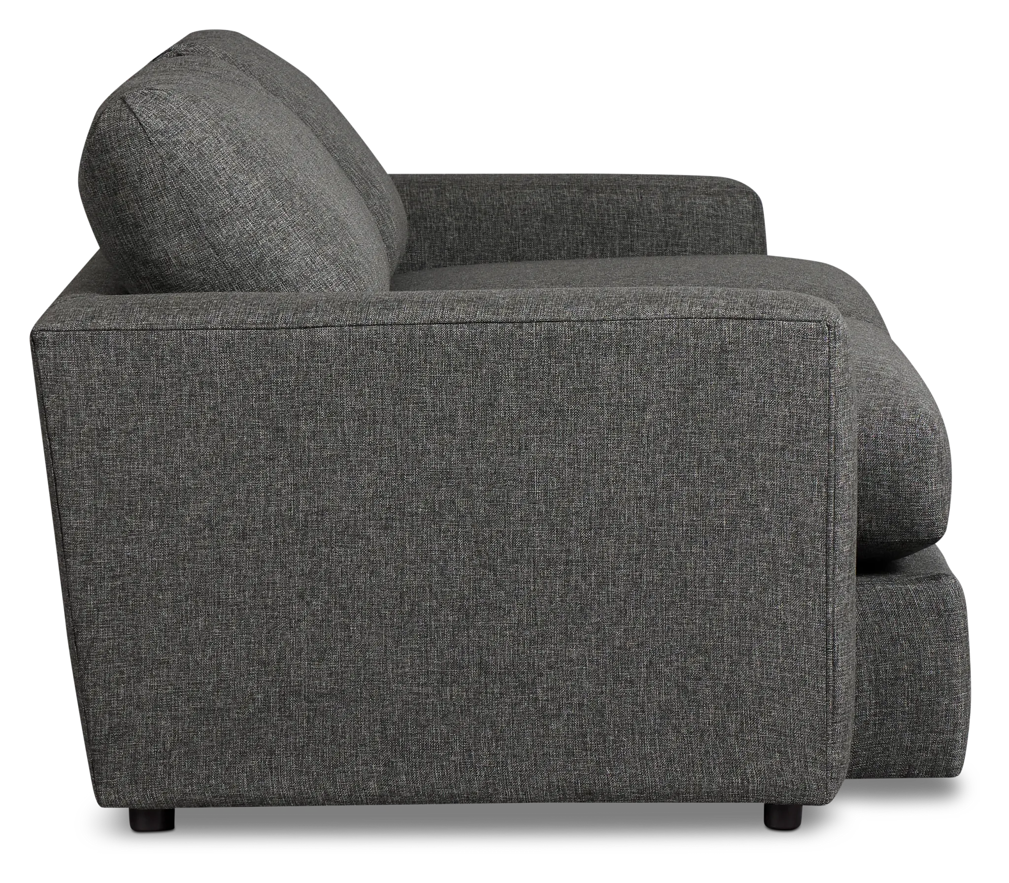 Brantley Dark Gray Fabric Sofa