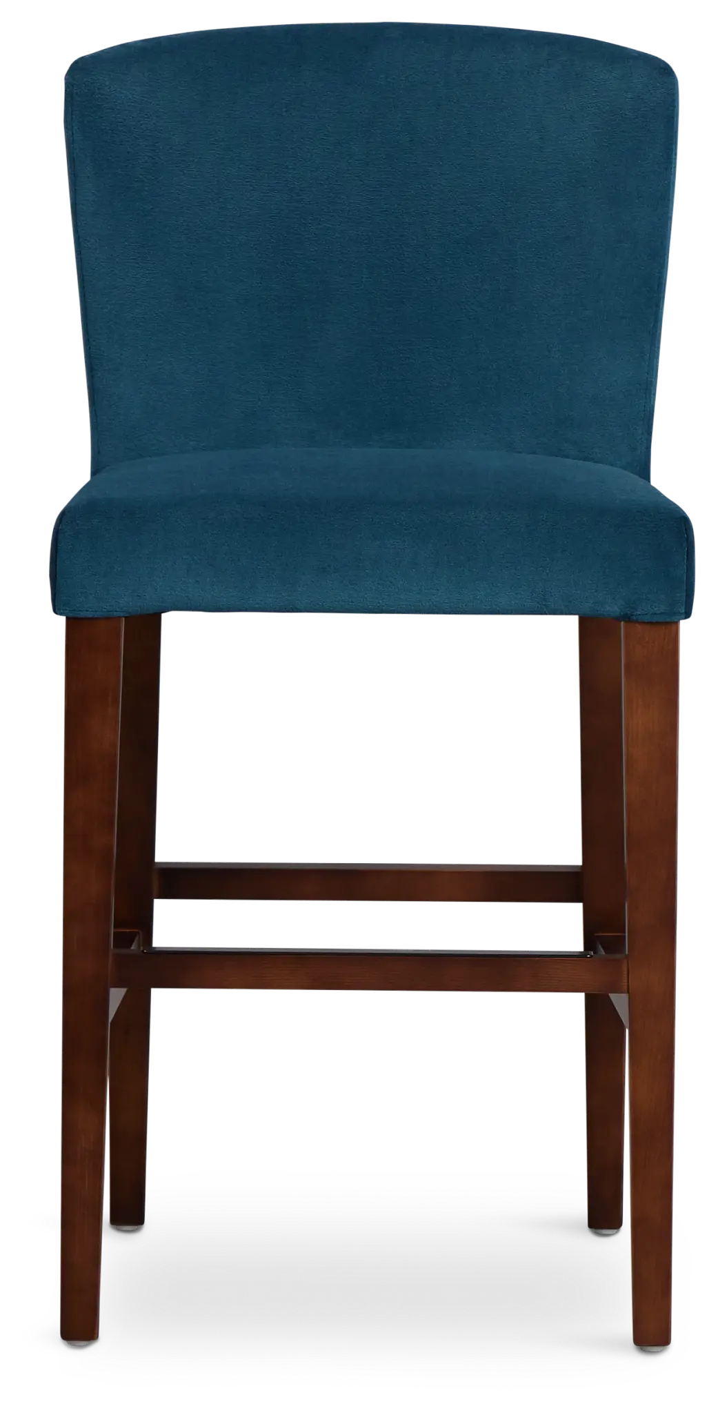 Bentley Dark Blue Velvet 24" Upholstered Barstool Bentley Dark Blue Velvet 24" Upholstered Barstool
