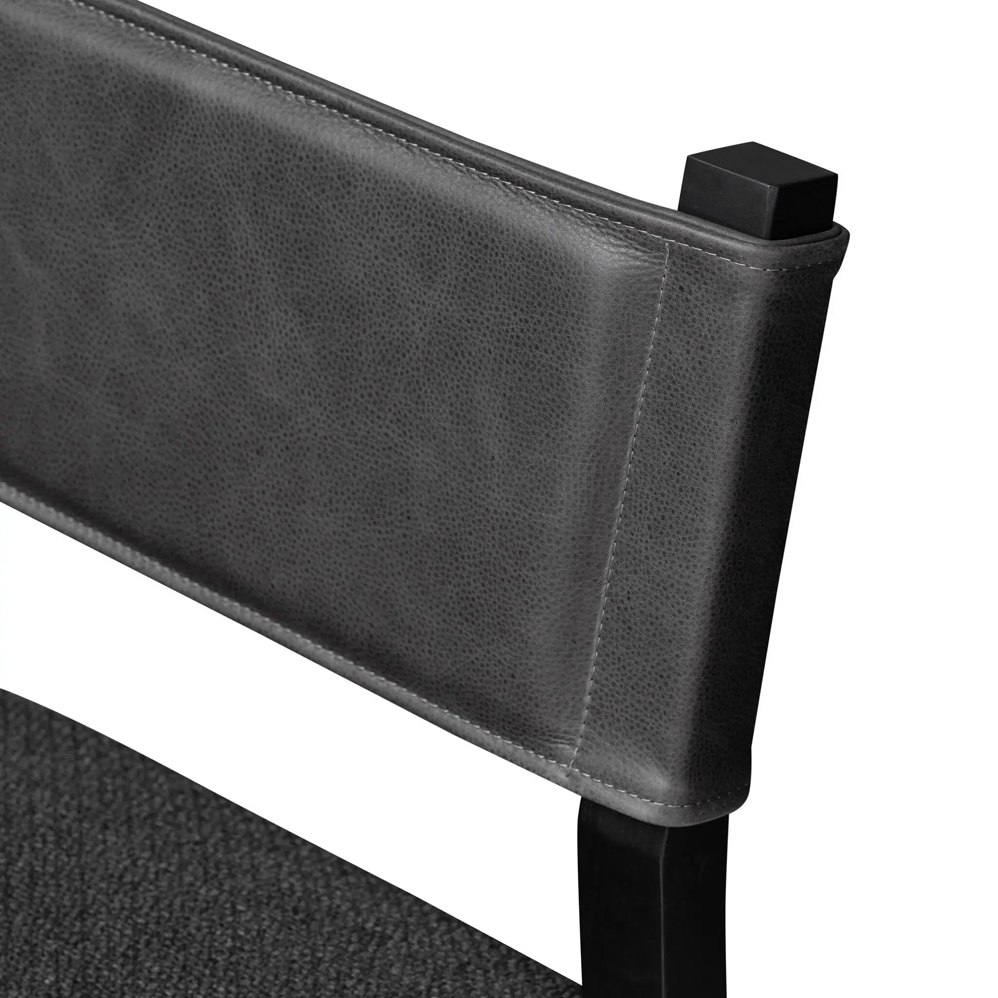 Four Hands Zami Black Upholstered Side Chair Four Hands Zami Black Upholstered Side Chair