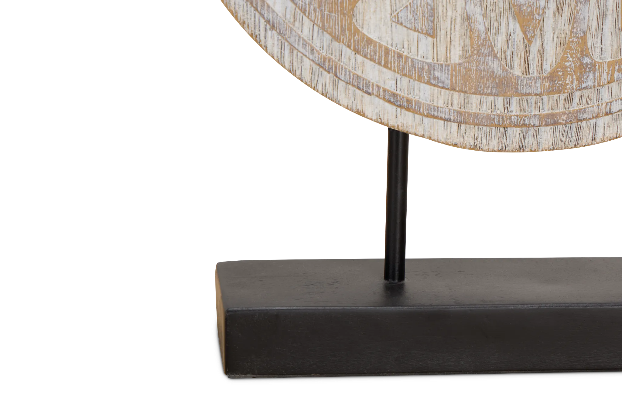 Rusty White Large Tabletop Accessory