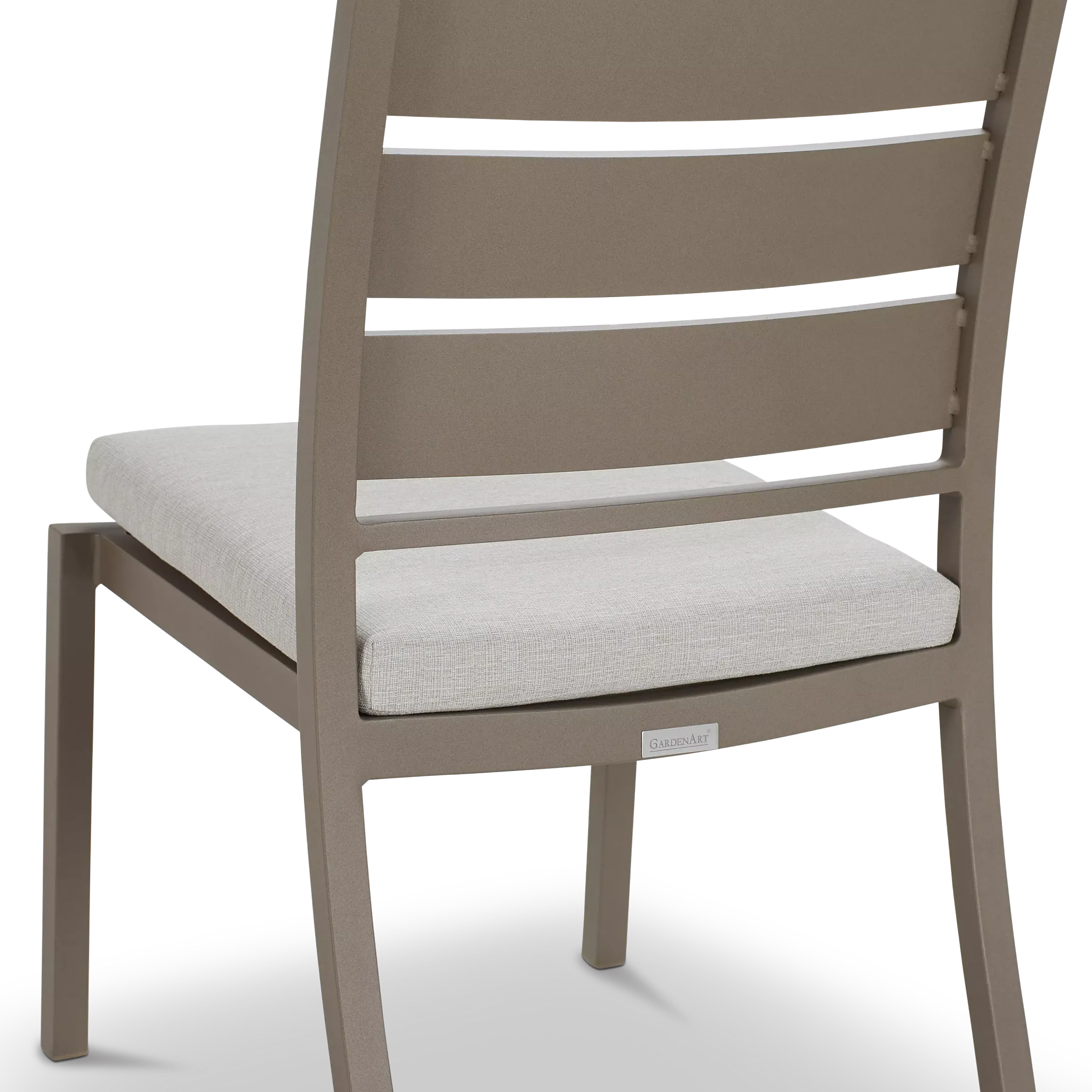 Raleigh White Aluminum Side Chair