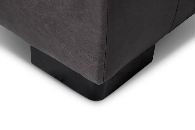 Bohan 103" Black Leather Sofa