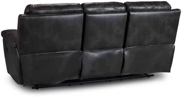 Phoenix Dark Gray Micro Reclining Sofa