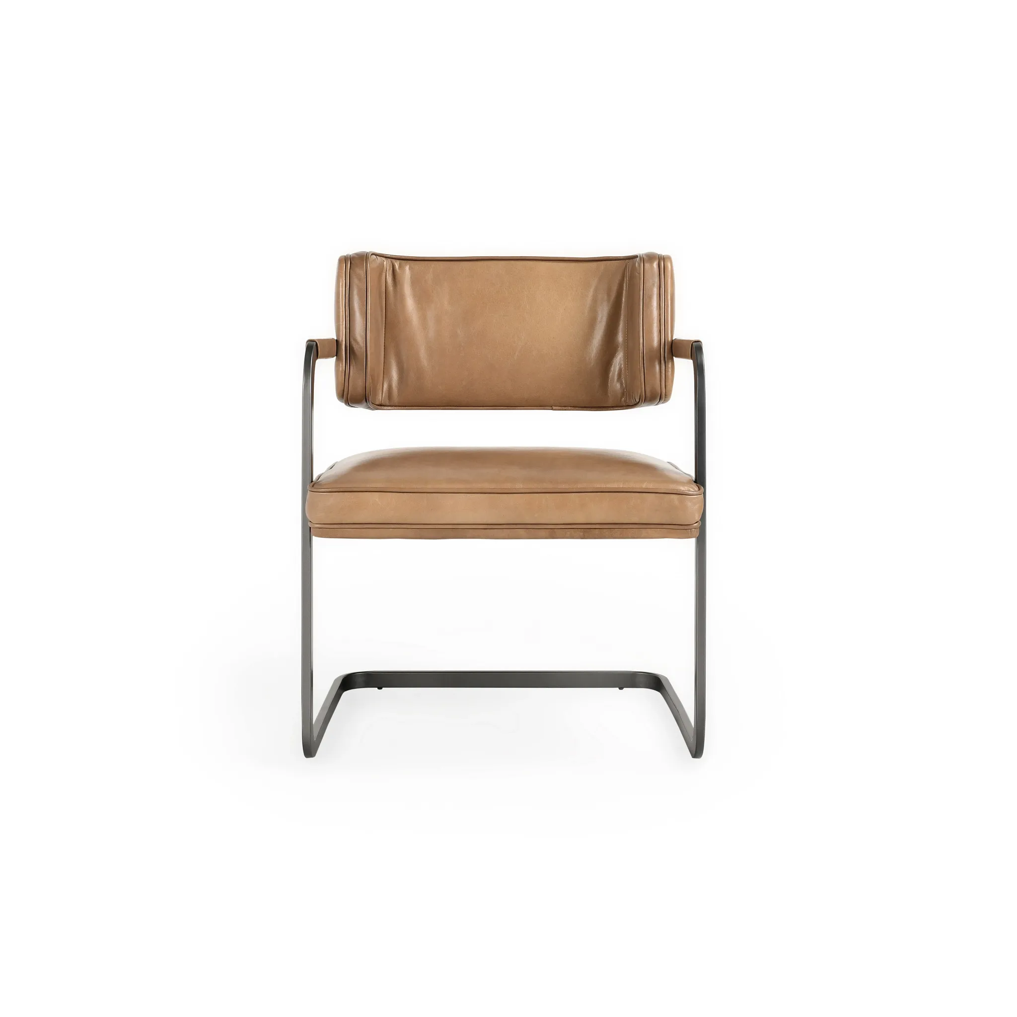 Mando Beige Upholstered Arm Chair