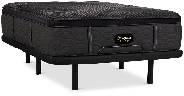 Beautyrest Black Series Two Plush Pillow Top Plus Adjustable Mattress Set
