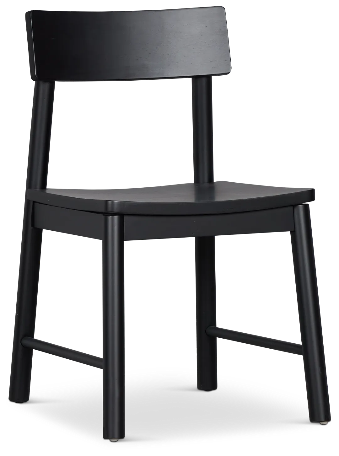 Highland Black Wood Side Chair
