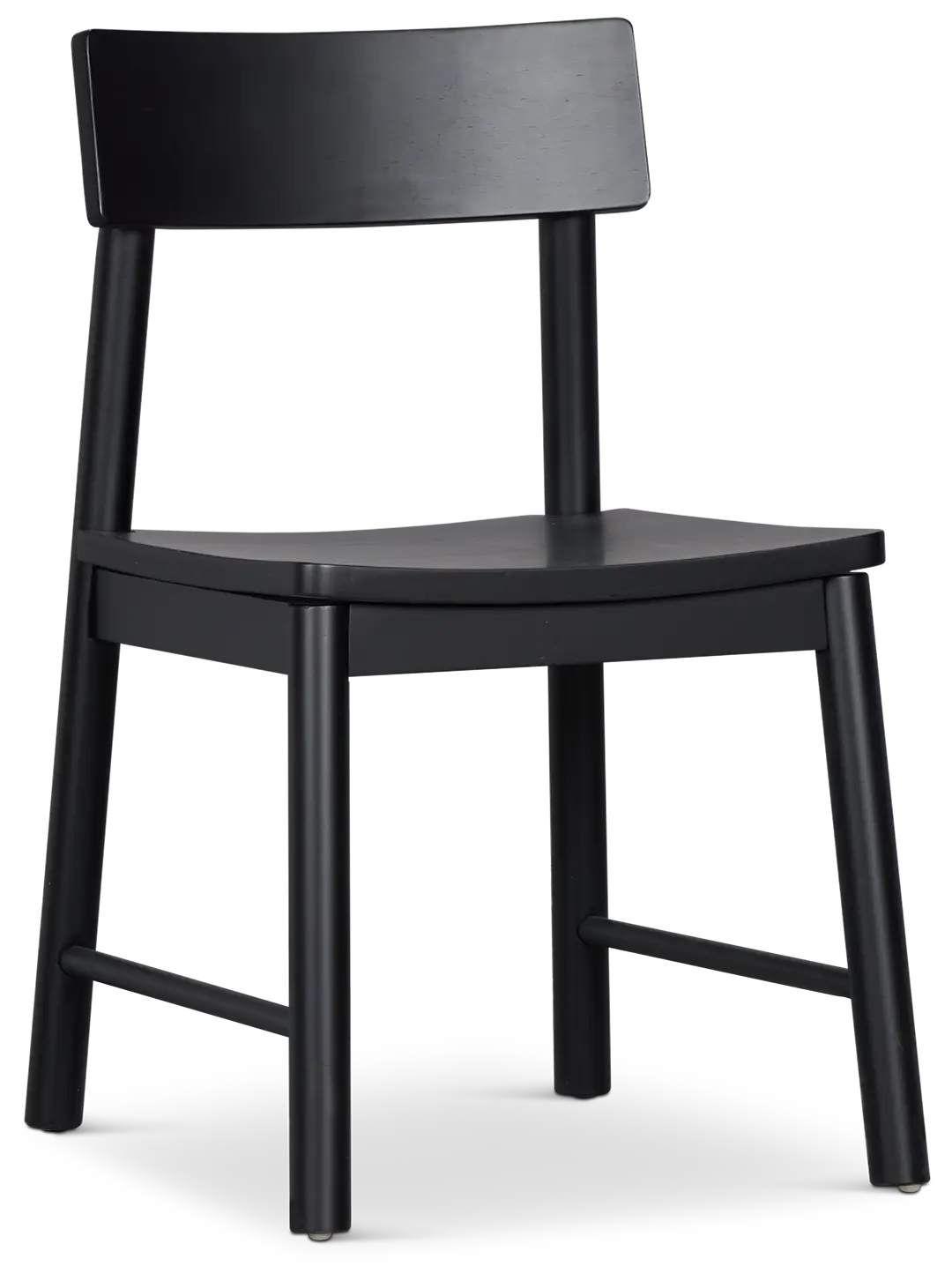 Highland Black Wood Side Chair Highland Black Wood Side Chair