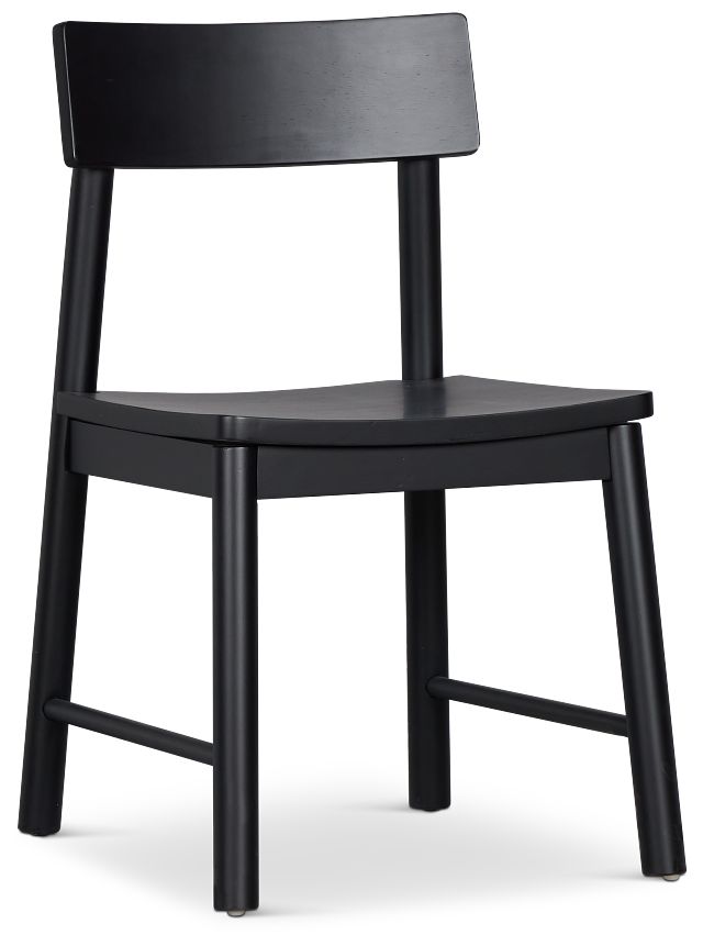 Highland Black Wood Side Chair