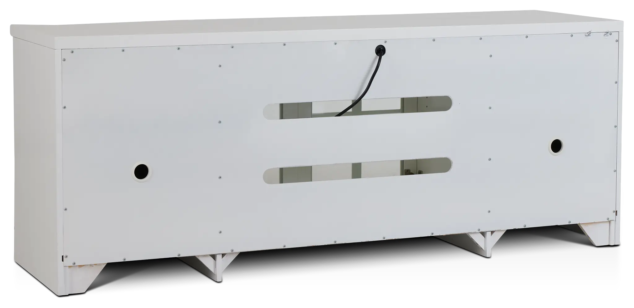 Newport White 76" Tv Stand Newport White 76" Tv Stand