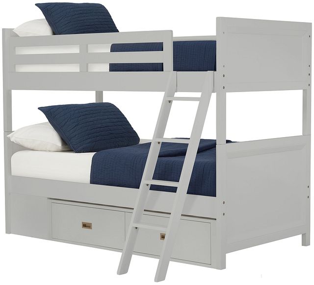 Ryder Gray Storage Bunk Bed