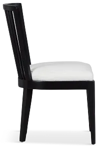 Southlake Black Slat Side Chair