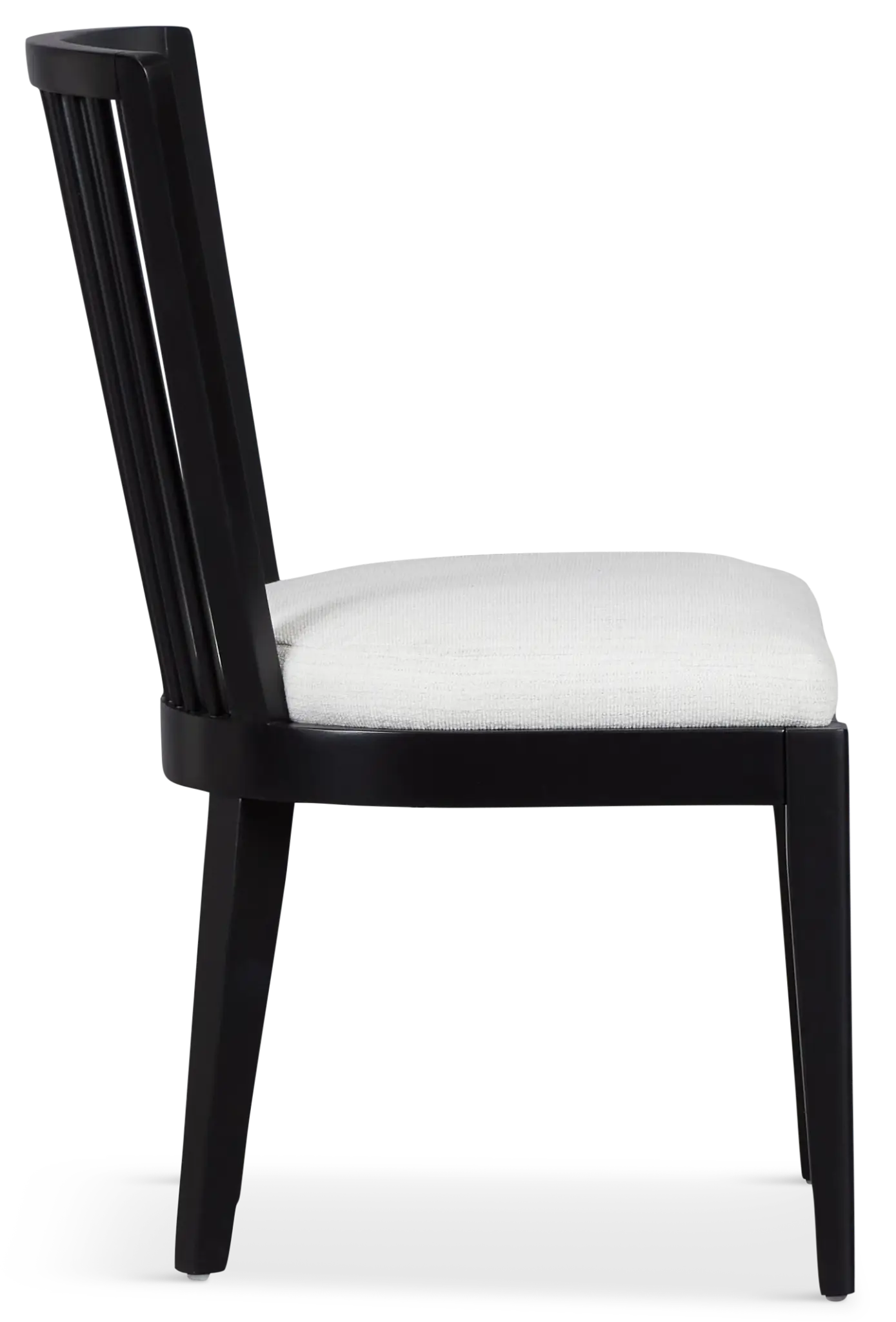Southlake Black Slat Side Chair Southlake Black Slat Side Chair