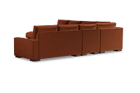 Edgewater Joya Orange Large Left Chaise Sectional