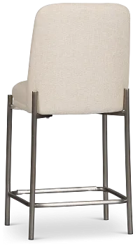 Avondale Light Beige 24" Upholstered Barstool