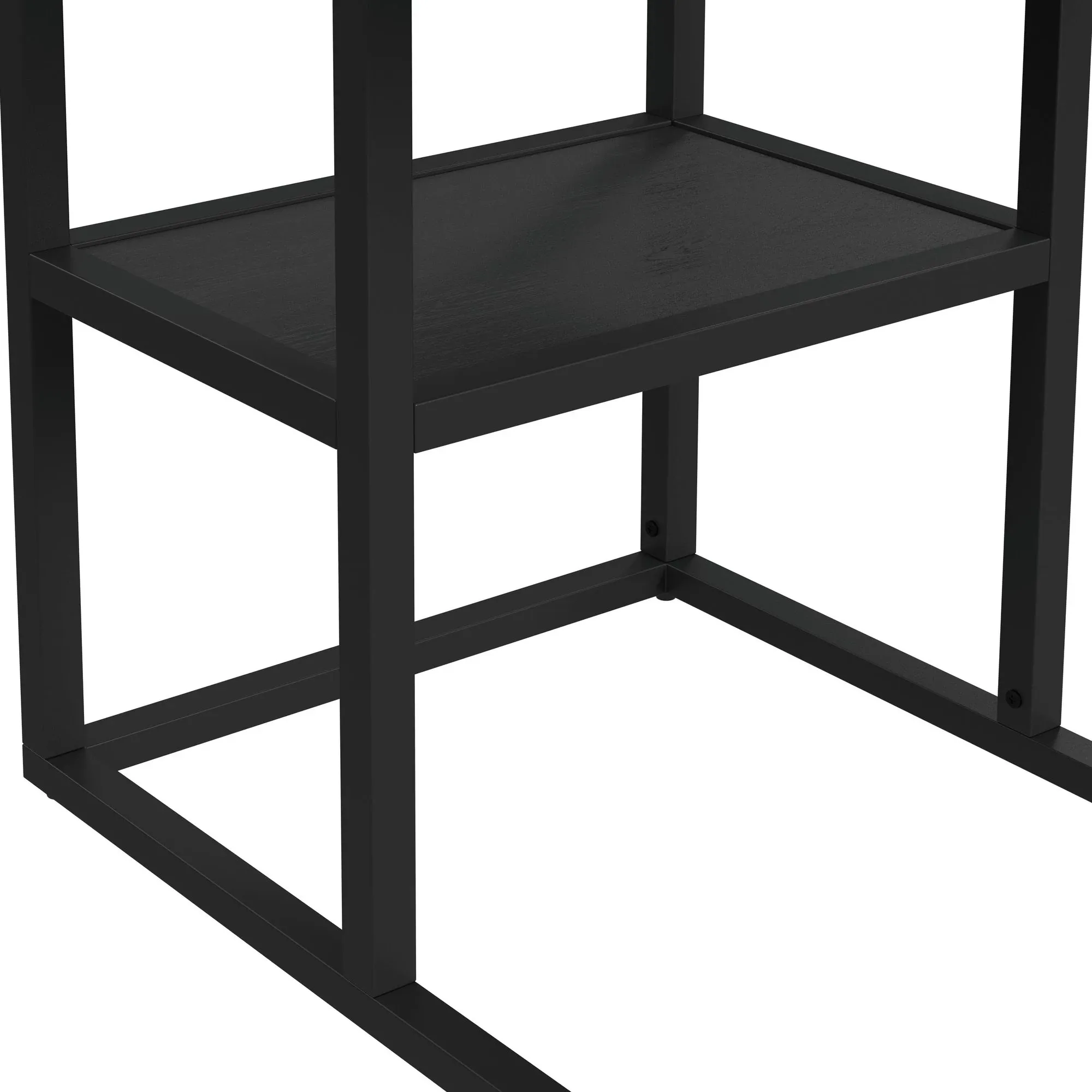 Rupin Black Rect C-side Table