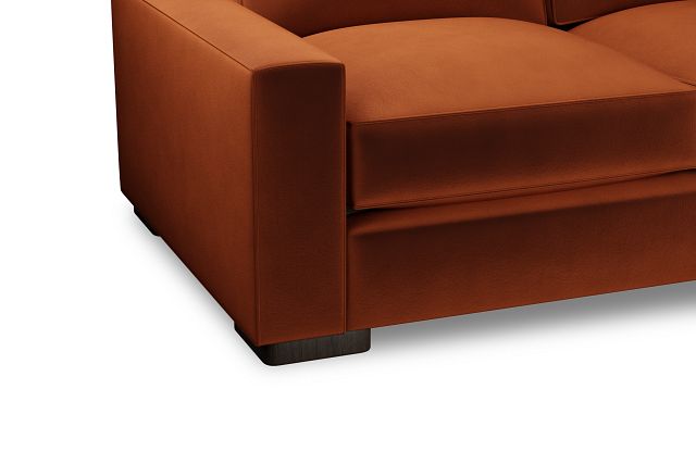 Edgewater Joya Orange Small Two-arm Sectional