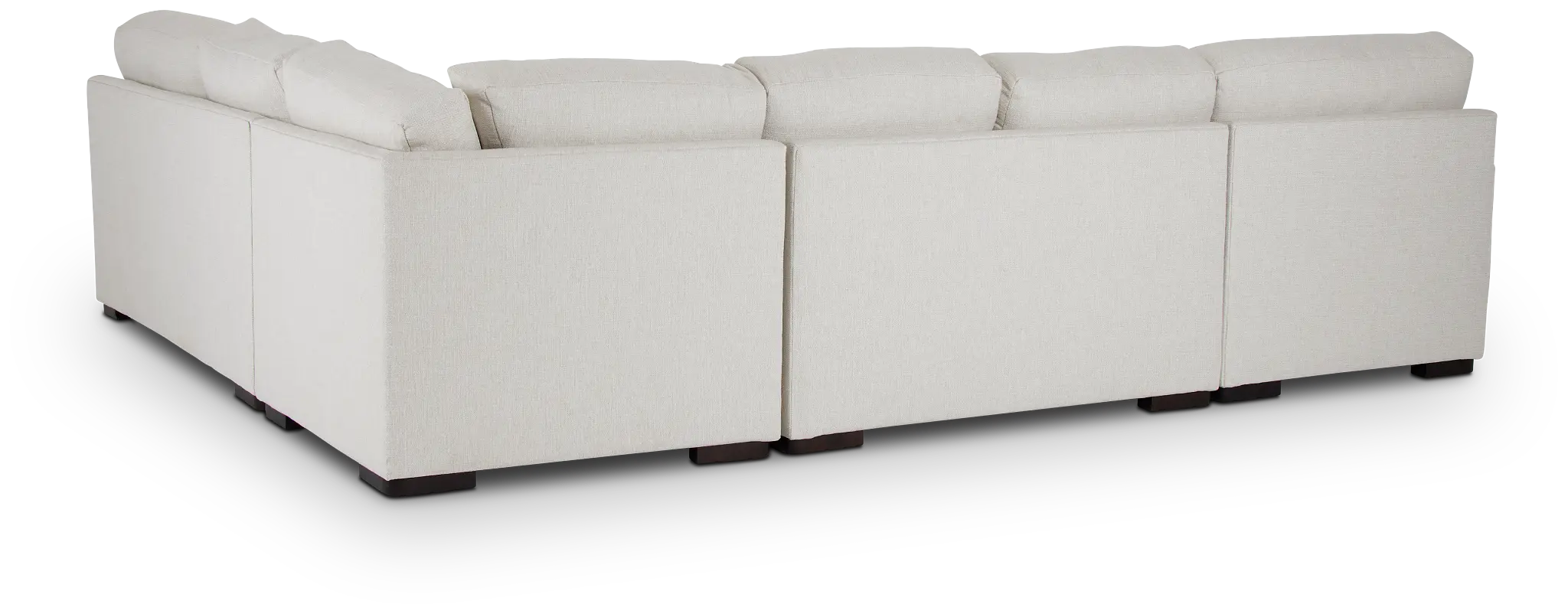 Veronica White Down Medium Left Chaise Sectional Veronica White Down Medium Left Chaise Sectional