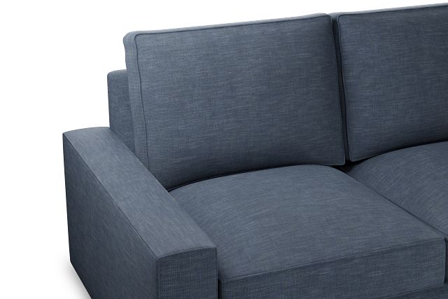 Edgewater Elevation Dark Blue Medium Two-arm Sectional