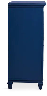 Cape Cod Blue Door Chest