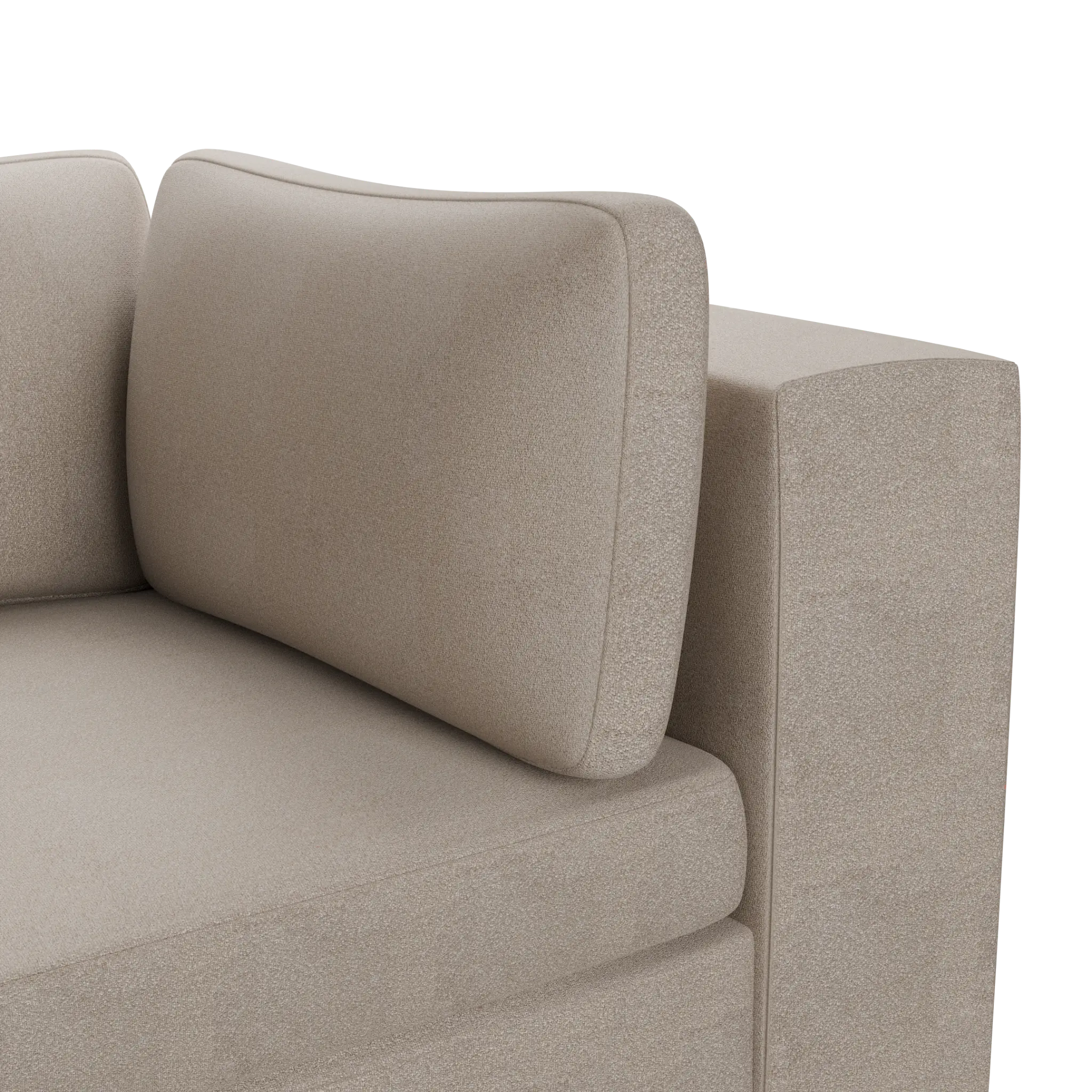 Destin Sutton Beige Fabric 6-piece Modular Sectional Destin Sutton Beige Fabric 6-piece Modular Sectional