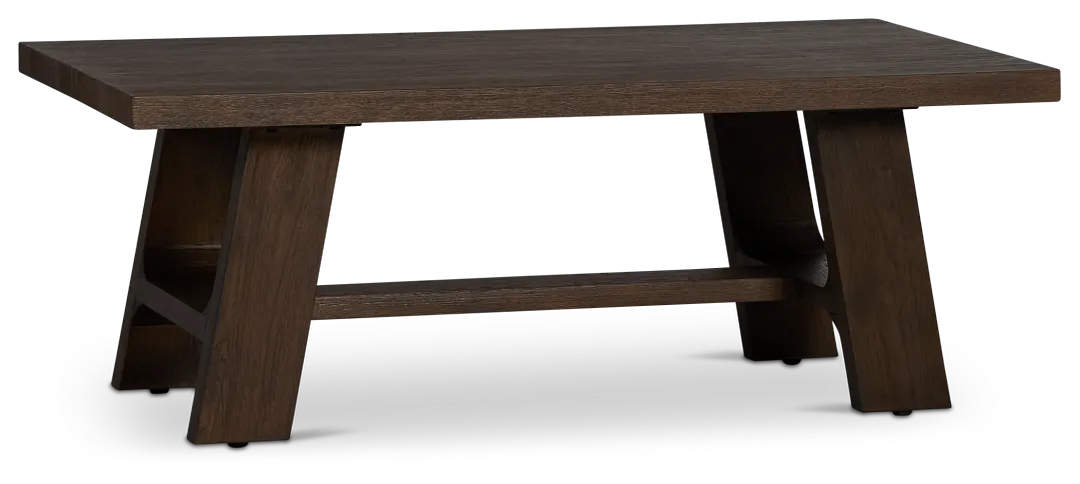 Rochester Dark Tone Rectangular Coffee Table